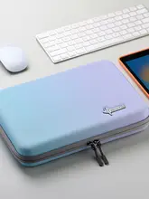 ハードシェル収納バッグ【タブレット用・14インチ対応・軽量・持ち運び便利】