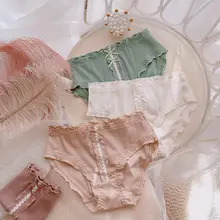 柔らかく快適！リボンデザインの清楚な女性用パンティ【可愛い・フレッシュスタイル】