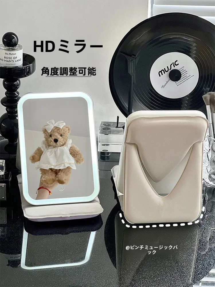 beauty cam と化粧鏡の違いは？LED付き携帯式化粧鏡が本当の美肌ケアにどう貢献するのか