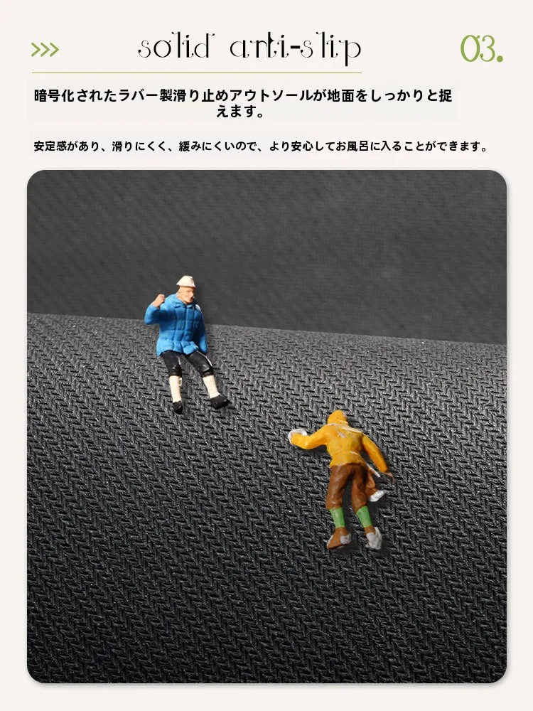 バスマットを選ぶときに迷うのは、本当に「滑り止め」なのか？