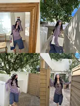 植物由来のライセリーローン透かし編みニット