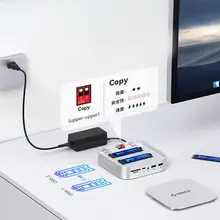 Orico USB拡張ハブ【タイプC対応・HDMI変換機能付き・M2 SSD外付けケース】