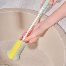 長柄スポンジブラシ【浴室用・清掃用・キッチン用】