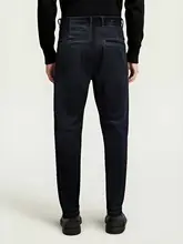 秋冬用 スリムフィット コーデュロイパンツ【ポケット付き・全棉・ストレッチ】