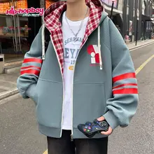 フード付きジャケット【カジュアルスタイル・春秋用・アメリカンデザイン】