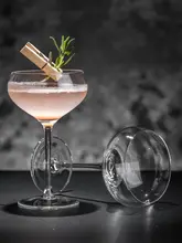 レトロ蝶型タワーカップ【カクテルグラス・ワイングラス・シャンパンカップ・マティーニカップ】