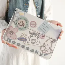 ハートモチーフの小さなウサギ型ノートパソコンケース【女性用・マックブックエア・マテブック・レノボ対応】