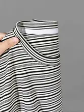 Tシャツ メンズ 半袖 バイカラーボーダー ルーズ 上品 ストリート 夏