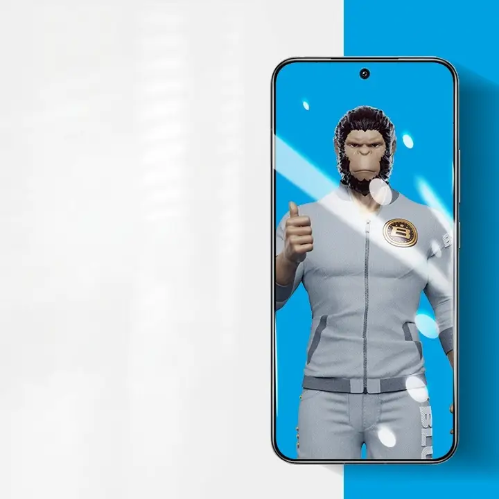 BLUEO Xiaomi15用 強化ガラスフィルム【フルカバー・傷防止・指紋防止】