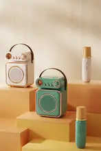 Bluetoothスピーカー一体型マイク【家庭用・ワイヤレス・カラオケ対応・屋外用】