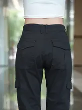 アウトドアイメージの男性用カジュアルワークパンツ【多ポケット・ゆったりストレート・快適】