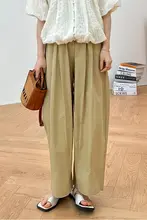 ハイウエストパンツ【シンプルデザイン・通勤・韓国風】