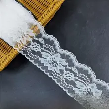 幅広のレース飾り麻紐【手編み・DIY素材・刺繍用】