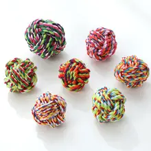 犬用おもちゃ【結び糸・歯磨き効果・耐噛性・中型犬・大型犬向け】