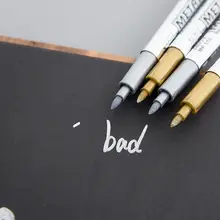 金色・銀色ペイントマーカー【DIY用・黒カード紙・サイン用】