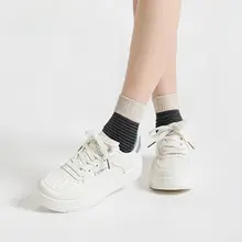女性用 スニーカー【春秋向け・カジュアル・厚底・高見えデザイン】