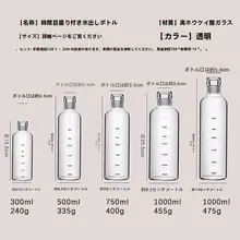 高級感ある冷抽出コーヒーボトル【耐熱高硼珪酸ガラス・蓋付き・持ち運び便利】