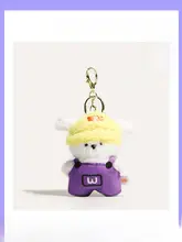 可愛いコーラ犬のバックパック用マスコット【毛糸製・キーホルダー・誕生日プレゼントに最適】