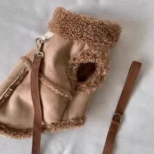 秋冬用犬服【コーギー・柴犬・フレンチブルドッグ・中小型犬対応・厚手ベスト】