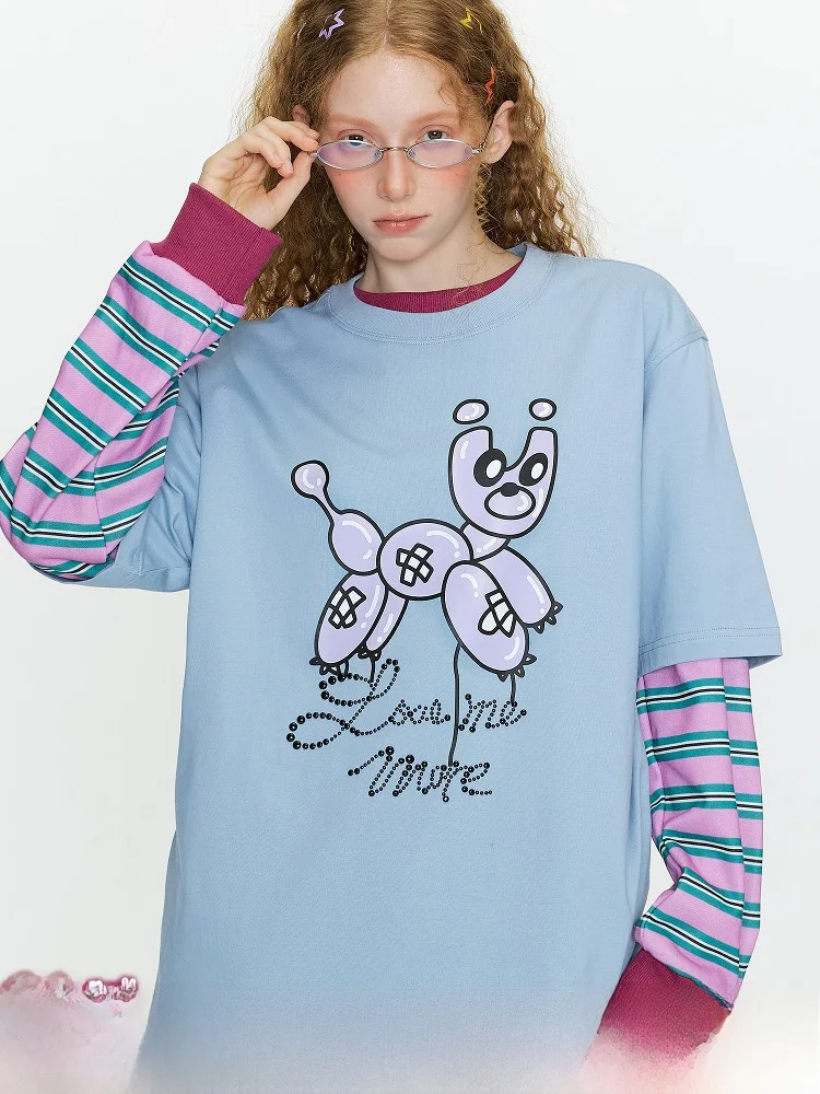 ダボtシャツをどう選ぶ？パステルカラーの小犬プリントが夏のカジュアルを救う理由