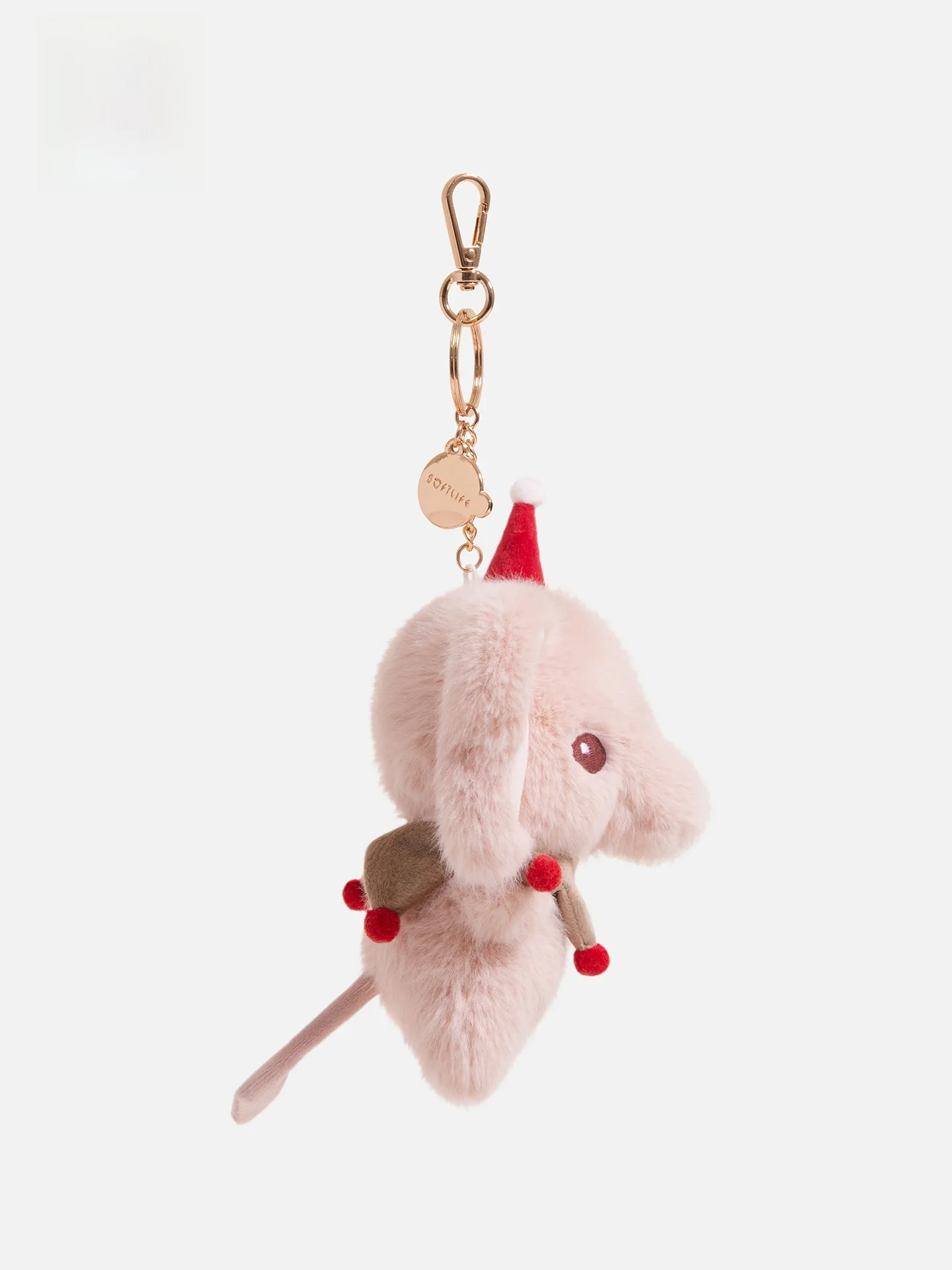 愛らしい象のぬいぐるみキーホルダー：ふわふわ素材とバッグチャームの実用性と使い方