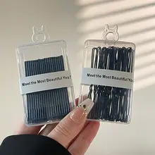 ブラック無痕バン用ヘアクリップ【隠れ型・サイド用・前髪クリップ】