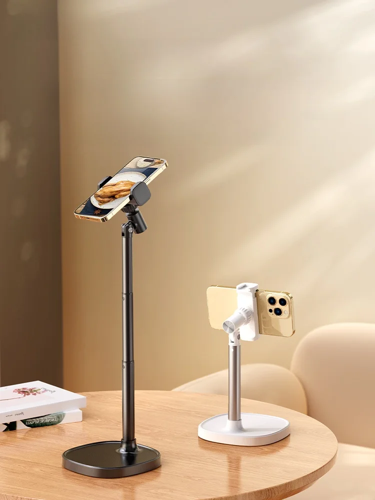 デスク用スマホスタンド【昇降・回転・折りたたみ機能付き】の多機能性と実用性