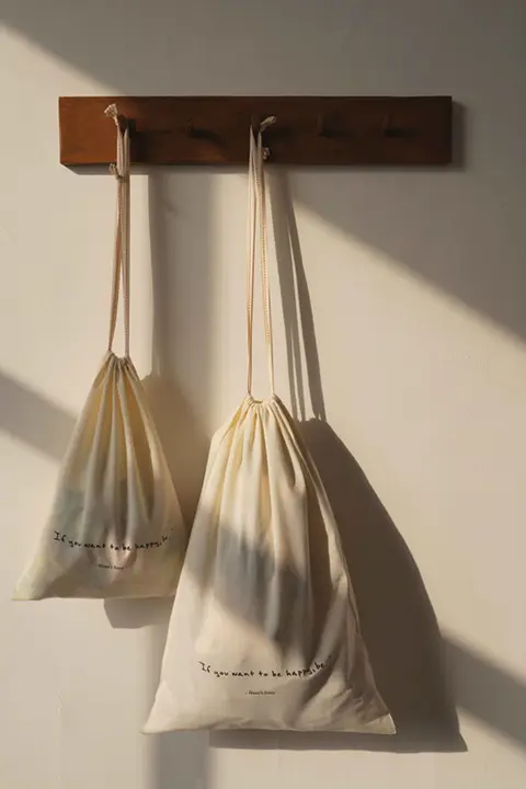 旅行用収納バッグ【衣類・防塵・化粧品・おもちゃ用・巾着タイプ】（セットアップ対応）