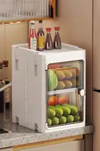 隙間収納ボックス【キッチン用・折りたたみ式・多層収納】