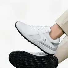 快適な男性用ゴルフシューズ【防水・滑り止め・スタッド付き】