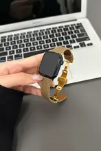 Apple Watch バンド レディース 本革 型押し バタフライバックル 上品 おしゃれ 夏「iserisewatch」