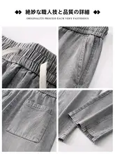 夏用 メンズ ワイドレッグデニムパンツ【薄手・フィット・ストレート】