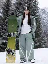 RAWRWAR 新デザインの滑雪服【防風・防水・広めのフィット感・アウトドア用】（セットアップ対応）