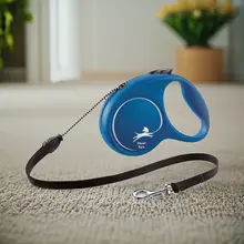 自動伸縮機能付き犬用リード【ロープタイプ・大型犬から小型犬対応】