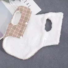 ペット用 暖かい猫用コート【冬用・厚手・可愛いデザイン・スカーフ付き】