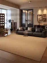 ヴィンテージ風デザインのリビング用ラグ【シンプルな無地・ソファマット・広い面積対応】（セットアップ対応）