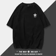 オリジナルデザインのグラフィックTシャツ【メンズ・コットン・半袖・ゆったりシルエット・街中スタイル】