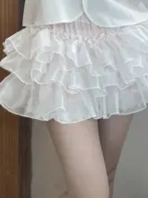 防走光！南瓜デザインのショートパンツ【極上の柔らかさ・蓬蓬スカート対応】（セットアップ対応）