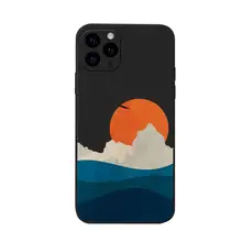 日本風の可愛いイラストのスマートフォンケース【対応機種: Huawei Mate40 Pro, nova10, iPhone 13, OPPO・衝撃防止・ソフト素材】