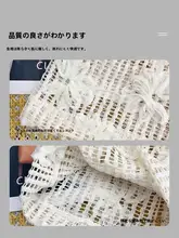 立体花朵デザインの通気性があるニット帽【春夏用・薄手・韓国風】