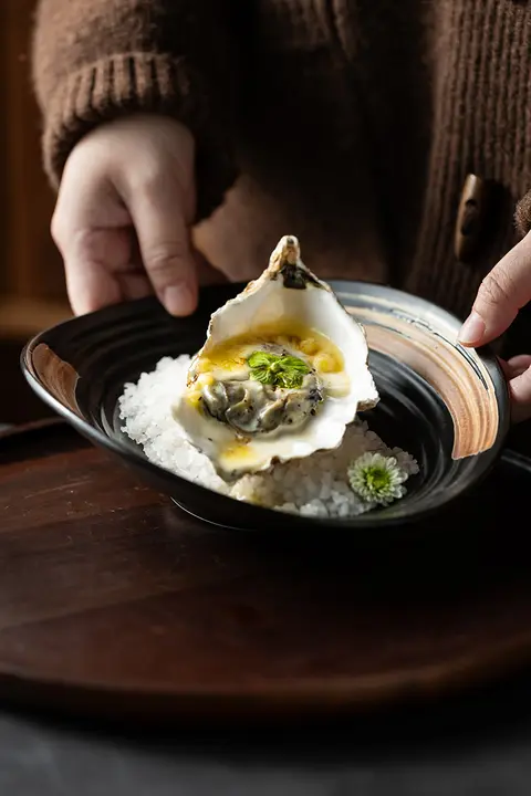 和風レトロサラダプレート【大サイズ・家庭用・高級感】