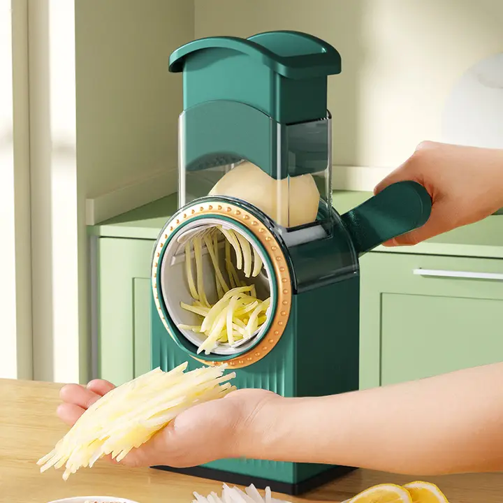 多機能ローラー式スライサー【野菜・ポテト用・家庭用・調理器具】