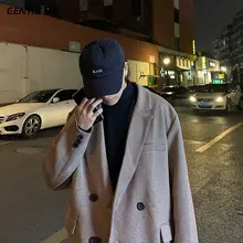 チェック柄 メンズカジュアルジャケット【春秋用・高級感・デザイン】