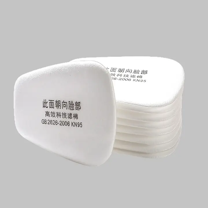 防毒マスク用フィルター綿5N11CN【防塵マスク用・梯形パーツ・62007502対応】