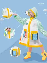 子供用雨合羽【男女兼用・リュック対応・小学生向け・防水】