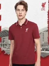 リバプールFC公式ポロシャツ【赤・通気性・短袖・スポーツ用】
