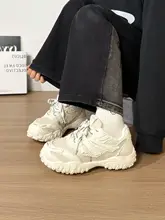 通気性のあるアウトドア登山シューズ【女性用・厚底・日常使い・学生向け】