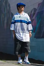 PhatFarm 90年代風アメリカンヒップホップオーバーサイズポロシャツ【ショートスリーブ】