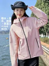 Camel ソフトシェルジャケット スポーツジャケット 登山ウェア ユニセックス アウトドア 秋冬