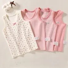 女の子用コットンタンクトップ【保温・秋冬用・肌に優しい】